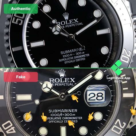 fake vs real rolex submariner|how to check rolex authenticity.